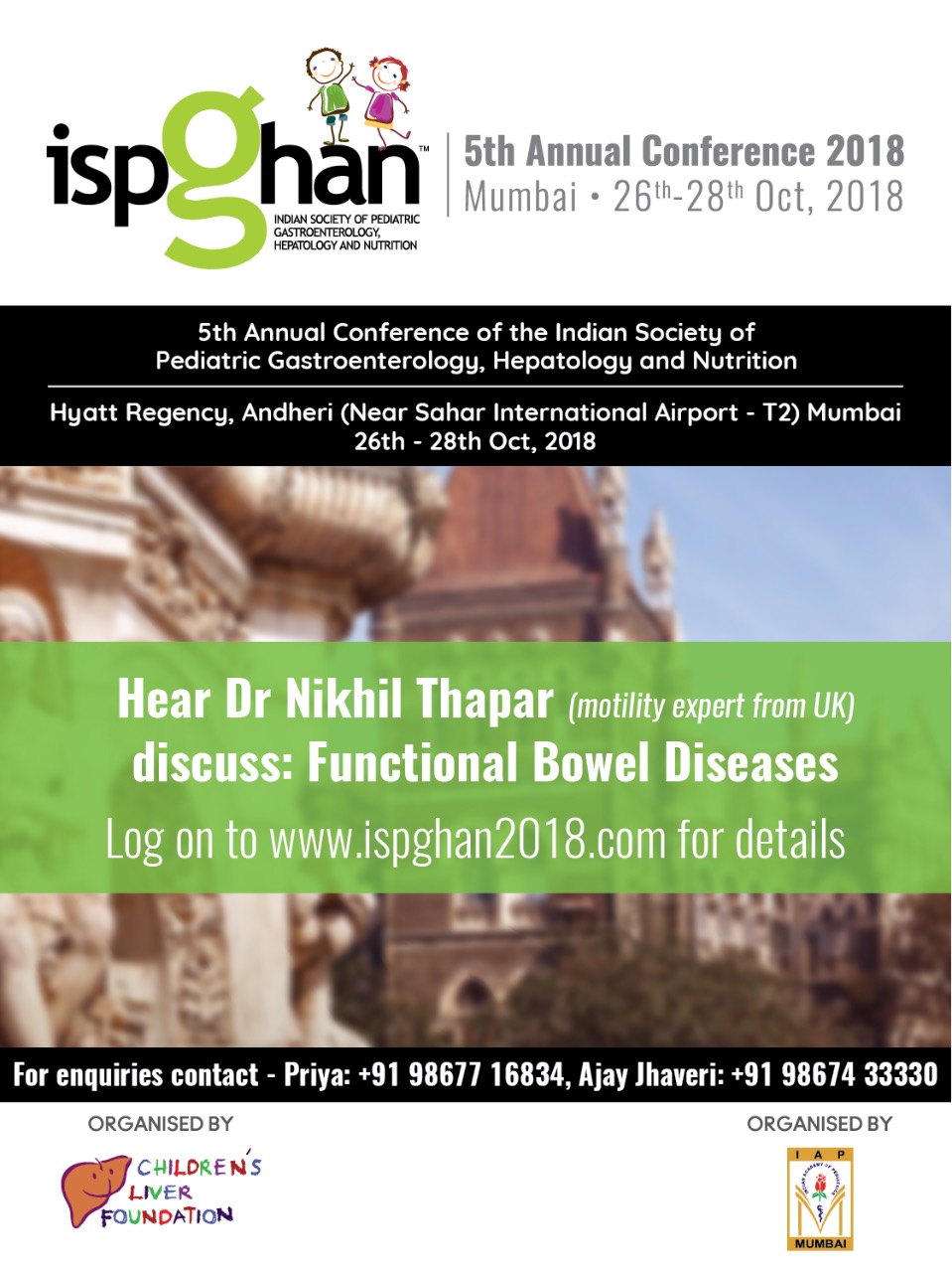 ISPGHAN 2018 Dr Nikhil Thapar: Function Bowel diseasesn